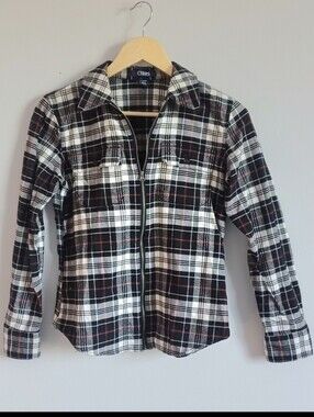 Chaps Petite Flannel Shirt